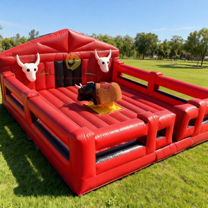 Toro Mecánico <span class=keywords><strong>Inflable</strong></span> de Grado Comercial para Adultos, Máquina de Rodeo <span class=keywords><strong>Inflable</strong></span> para Alquilar - Product Image 3