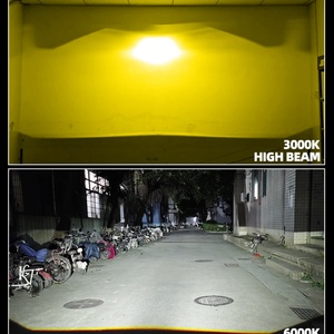 SANVI AIF09 App Control 3 Inch Led Projector Lens Fog <b>Light</b> White Yellow <b>Light</b> Mixed Tricolor High Low Beam <b>Work</b> <b>Light</b> - Product Image 5