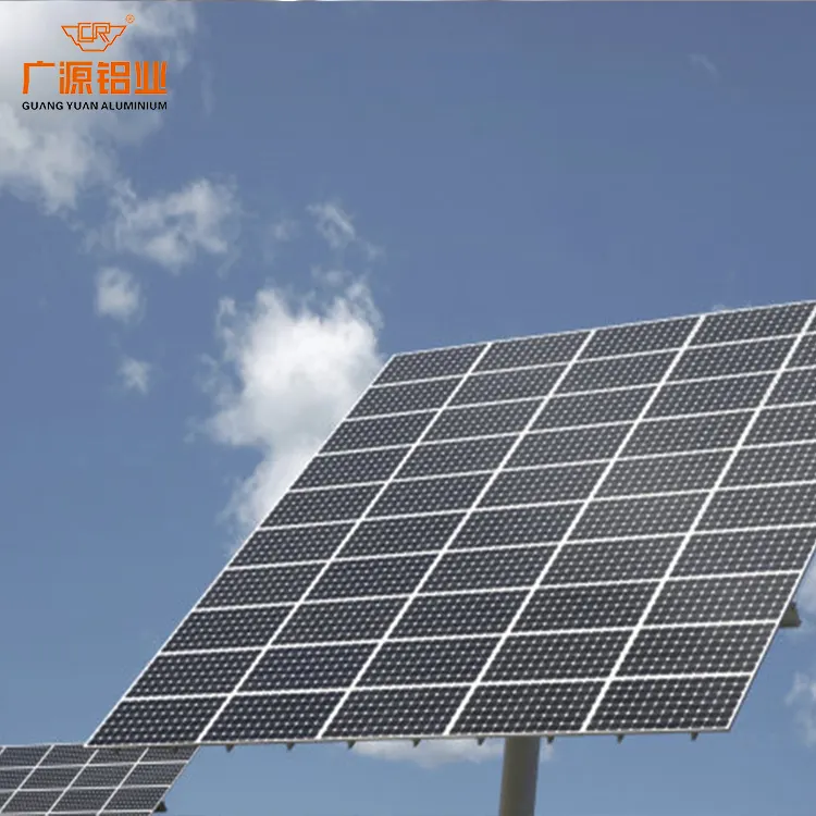 एल्यूमीनियम 6063 6061 t6 कीमत extruded औद्योगिक एल्यूमीनियम प्रोफाइल के लिए सौर पैनल बढ़ते एल्यूमीनियम रेल लचीला सौर पैनलों