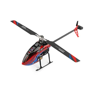 Xk k130 2.4g 6ch brushless 3d6g, controle remoto, mini helicóptero, jogo de brinquedos, controle de rádio, helicóptero