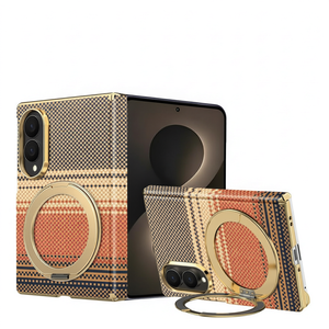 Funda Magnética Plegable de Lujo para Teléfono Móvil Z Fold 8 Ultra, con Marco Electrochapado Resistente al Agua y Protección Contra Caídas - Product Image 1