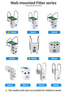 Tích hợp Acrylic treo tường hồ bơi Lọc pipeless hệ thống xử lý nước cho hồ bơi - Product Image 3