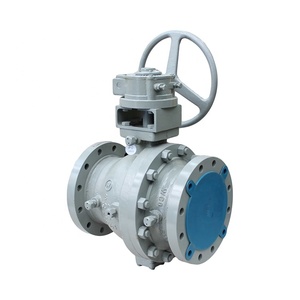 6D Flange 2 Piece Cast Steel 300LB Forged Trunnion Mounted Ball - Product Image 2