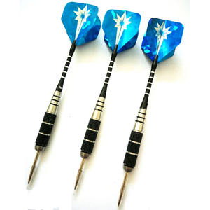 Высококачественный профессиональный набор дротиков с стальными наконечниками 24 г, черное никелирование, с возможностью нанесения логотипа, модель T-11, прямые поставки из Китая - Product Image 4
