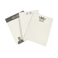 Bloc-notes promotionnel portable A6 pour liste de tâches, papier offset à déchirure supérieure, impression personnalisée, bloc-notes de bureau