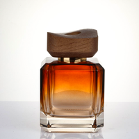 Diffuseur d'aromathérapie de luxe personnalisé ambre et gris 180 ml, bouteille en verre, aromathérapie sans flamme