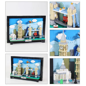 Wange 4926 City Postcard London Custom Block Bricks Model Kids Unisex Assembly Building Block Set Plastic <b>Toy</b> Wholesale Juguetes - Product Image 5