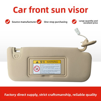 Pare-soleil de voiture avec miroir de maquillage pour Zotye Damai X7, côté conducteur, accessoires de remplacement