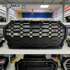 กระจังหน้าพลาสติกสีดำรุ่นใหม่ Camaimde สำหรับ <span class=keywords><strong>Audi</strong></span> A5/S5/RS5/<span class=keywords><strong>Q5</strong></span>/RSQ5 รุ่นปี <span class=keywords><strong>2022</strong></span> - อะไหล่ตกแต่ง/อัพเกรด - Product Image 2
