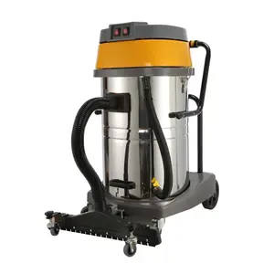 Professional Industrial 70L 80L 100L Stainless Steel Tank Electric Stick Wet Dry Cleaning Equipment Vacuum Cleaner