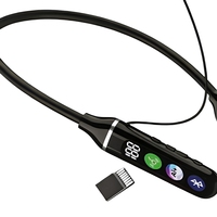 Nouveaux écouteurs sans fil à réduction de bruit ENC, en stock, avec tour de cou, BT 5.4 F10, 10-15H, Type-C, pour le travail et la musique