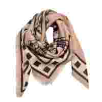 Châle de luxe en soie et laine pour femme, léger, doux et chaud, foulard imprimé en soie et laine