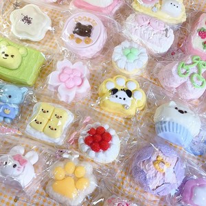 ชุดทำสควิชชี่ DIY สำหรับเด็กอายุ 14 ปีขึ้นไป - ของเล่นคลายเครียดแบบค่อยๆคืนตัว ปลอดสารพิษ เหมือนดินเหนียว ทำจากซิลิโคนเจลลี่ รูปทรงไข่ - Product Image 2