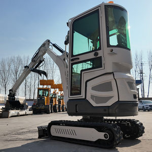 Низкая цена, мини-экскаватор 1.8T с гидравлическим отклонением стрелы и телескопическим шасси, двигатель Kubota, CE EPA, для фермерских работ - Product Image 4