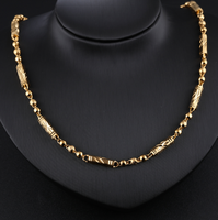Chaîne en or pour hommes, nouvelle conception de chaîne longue et épaisse, collier ras du cou