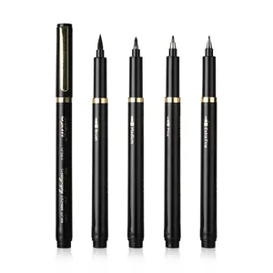 Calligraphy Pen Set Markers GXIN 4pcs/set Calligraphy Brush Pen Widely Use Hand Lettering Beginners Art Marker Non Toxic Factory Calligraphy Markers