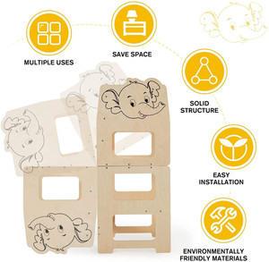 <span class=keywords><strong>Tour</strong></span> d'apprentissage Montessori en <span class=keywords><strong>bois</strong></span> Beiaisen, aide de cuisine pour bébé, marchepied, <span class=keywords><strong>tour</strong></span> de cuisine pliable pour enfants, assistant - Product Image 4