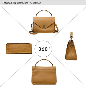 Sac à main haut de gamme pour femme en cuir véritable – Sac bandoulière polyvalent et tendance pour femme - Product Image 3