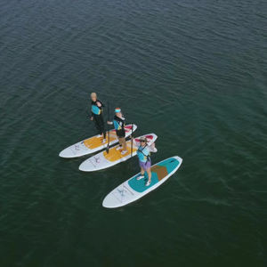 Ridgeside Fábrica Venda Sopro Moldado HDPE Shell Duro Sup Stand Up Paddle Board Espuma Sólido Hard Standup Paddle Board Prancha - Product Image 6