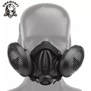 Respirador Táctico de Doble Cara Resistente a Caídas y al Desgaste, Material Cómodo de Usar, Equipo Táctico Práctico - Product Image 1