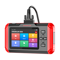 Herramienta de Diagnóstico Automotriz Universal Kingbolen S800 de Cuatro Sistemas, Escáner OBD2 para Todos los Autos, Actualización de Software Gratuita de por Vida