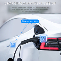 Station de charge pour voiture électrique AUXUS à usage domestique 32A evse 7kw ev chargeur de voiture charge rapide chargeur portable ev avec câble 5M