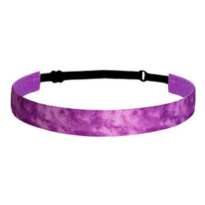 Bandeaux pour filles - Bandeaux ajustables antidérapants tie-dye pour enfants, bandeaux de sport athlétiques, bandeaux élastiques extensibles - Product Image 5