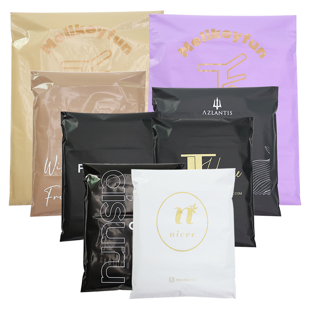 Custom Logo Printed Express Shipping Poly Mailer Plastic Courier Mailing Bag for Shoes and Clothing Packaging