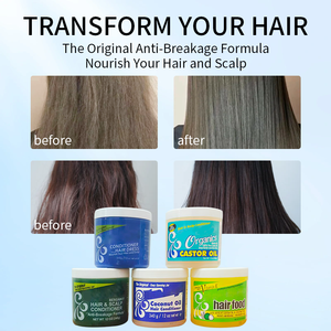 Acondicionador en Gel Herbal Sin Enjuague <span class=keywords><strong>para</strong></span> Cabello Grueso, <span class=keywords><strong>Rizado</strong></span> y Natural, Hidratante, Protector, Cuidado del Color y Anti-Rotura - Product Image 2
