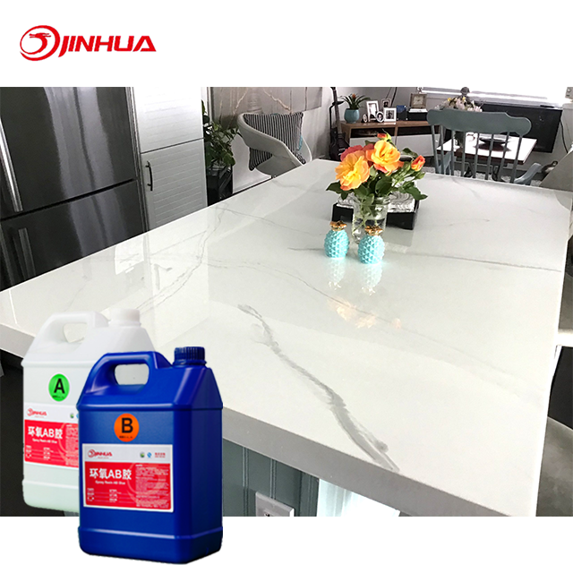 Stone Coat Gallon Epoxy Kits UV Resistant Crystal Clear Liquid Table Epoxy Resin for Countertop Coating/Stone