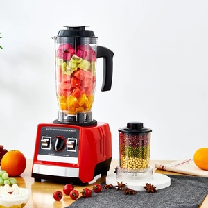 1pcs can be shipping hot sell 2 in 1 heavy duty kitchen household fruit juicer electrical silver crest smoothie mixer blen