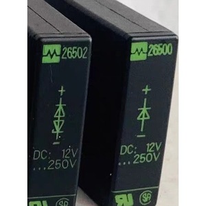 Supresor de Sobretensiones Murr 26500 26502 12V DC 250V T2 Protección Contra Rayos de Plástico - Product Image 1