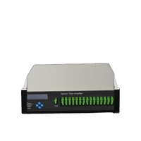 NETURAL 4/8/16 Portlu WDM EDFA PON 1550nm Optik Amplifikatör, Fiber İletişim için 23dB ile