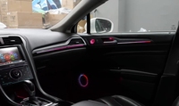 Original voiture 1:1 moule Streamer dynamique arc-en-ciel symphonie dynamique lumière ambiante pour Ford Mondeo(2013-2020)
