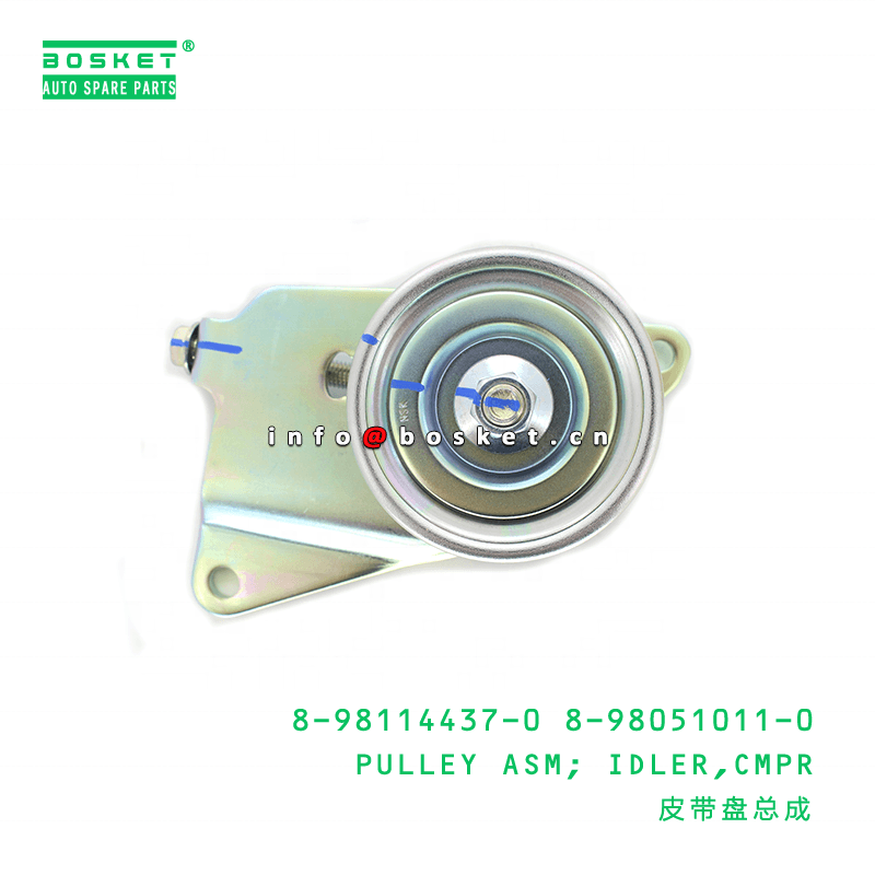 Compressor Idler Pulley Assembly for ISUZU TFUC (8981144370)