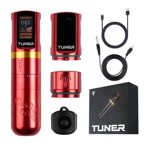 Wireless Tattoo <b>Machine</b> Dot Mode 2 Batteries 2.5-4.5mm Adjustable Stroke <b>Rotary</b> RCA Body Art PMU Pen - Product Image 1