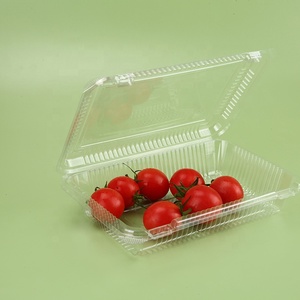 Hộp đựng xúc xích nhựa PET hình chữ nhật, trong suốt, đóng gói dạng clamshell, dùng cho nhà cung cấp bán buôn, tùy chỉnh, dùng để đựng đồ ăn nhanh, đồ ăn mang đi - Product Image 4