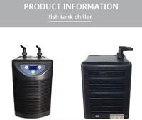 Hailea Refroidisseur d'eau pour aquarium 1000L 1Hp Hc Series Refroidisseur d'aquarium pour aquarium
