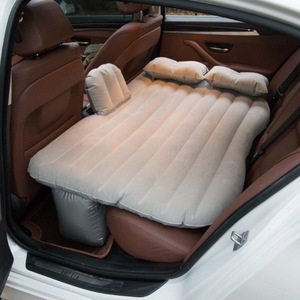 Matelas pneumatique pliable <span class=keywords><strong>pour</strong></span> voiture, portable, <span class=keywords><strong>pour</strong></span> siège arrière, voyage, <span class=keywords><strong>camping</strong></span>, surface <span class=keywords><strong>de</strong></span> sommeil douce, construction en PVC durable, alimenté par l'<span class=keywords><strong>air</strong></span> - Product Image 2