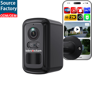 Caméra de sécurité solaire intelligente 4G Wi-Fi 2K 3MP pour extérieur avec détection de mouvement IA, vision nocturne couleur, étanche IP66 et sirène intégrée - Product Image 1