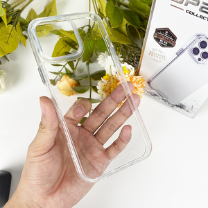 Custodia Anti-caduta in Acrilico Trasparente Effetto Cristallo per <span class=keywords><strong>iPhone</strong></span> 15 14 13 12 <span class=keywords><strong>11</strong></span> Pro Max, <span class=keywords><strong>Cover</strong></span> Trasparente Antiurto in PC TPU - Product Image 5