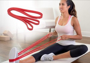 Bandas de Resistencia de Látex Multifuncionales Portátiles de Alta Calidad en Oferta, Tamaños <span class=keywords><strong>S</strong></span>/M/L para Ejercicio, Entrenamiento y Fitness - Product Image 6