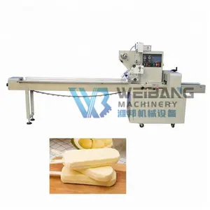 Automatic Horizontal pillow plastic bag wrapping packing ice cream ice pop lolly popsicle flow packaging machine