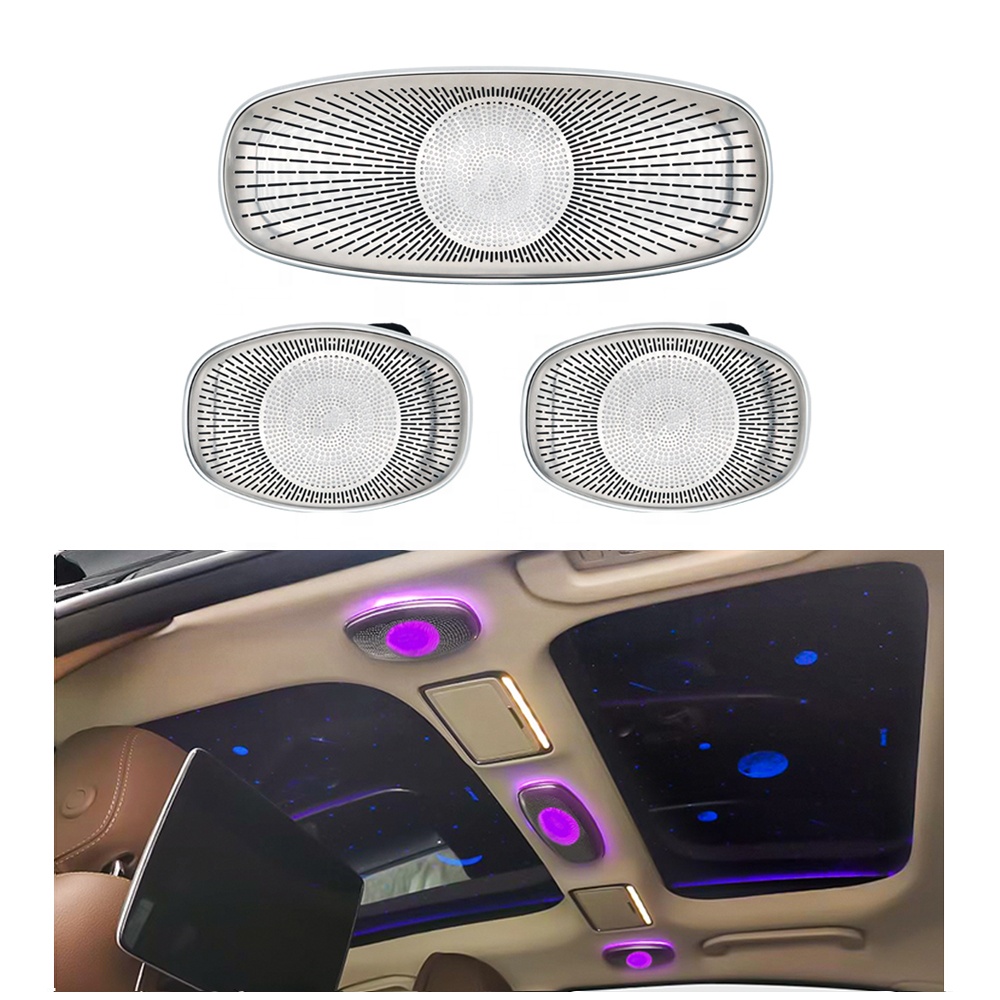 スピーカーアンビエントライト ステンレス製 ベンツEクラス W213 メルセデス・ベンツ W213用 Eクラス W213 リア天井スピーカー LED