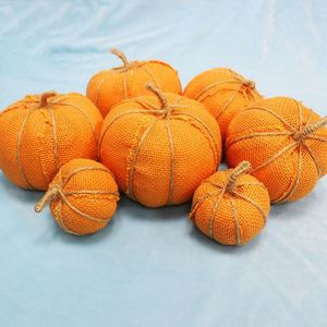 Calabaza Animatrónica de Tela para Halloween, Artículos Decorativos Pequeños para Decoración de Fondo de Fiesta, Venta al por Mayor - Product Image 1