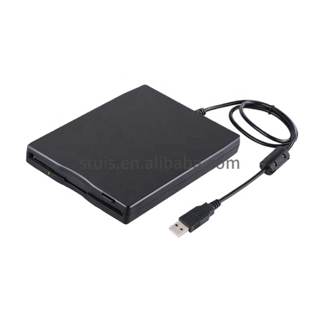 3.5 Inch USB Mobile Floppy Disk Drive 1.44MB 2HD External Diskette FDD with USB Cable for Laptop Notebook PC