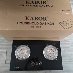 Kabor Dual Burner Gas <b>Stove</b> Stainless Steel Natural Gas Cooktop With Timer Control - Product Image 4