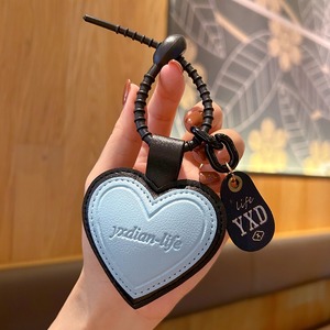 Llavero Colgante de Mochila de Cuero PU Creativo con Diseño de Cara Sonriente Redonda de Dibujos Animados, Adorable para Hombres, Mujeres y Parejas - Product Image 5