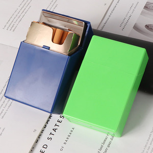 Erliao Offre spéciale Boîte de rangement pour cigarettes Accessoires pour fumeurs <span class=keywords><strong>Étui</strong></span> <span class=keywords><strong>à</strong></span> cigarettes en plastique bon marché - Product Image 5
