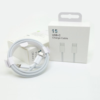 Câble de charge rapide 60W Type C en matériau tissé, câble de charge original Type C vers Type C pour iPhone Samsung Huawei Oppo Vivo